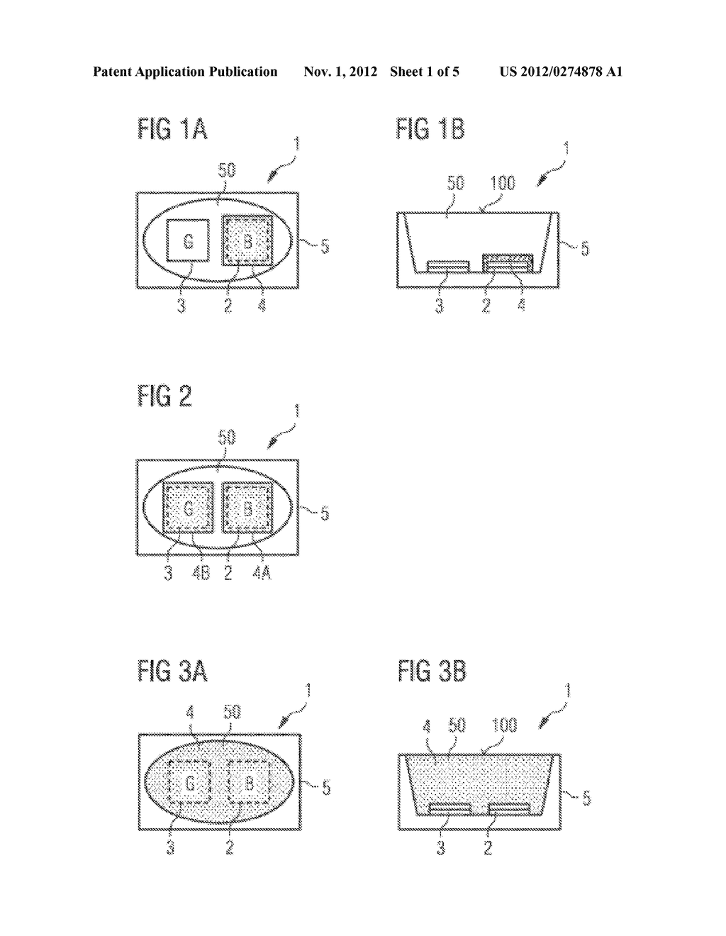 LUMINESCENCE DIODE ARRANGEMENT, BACKLIGHTING DEVICE AND DISPLAY DEVICE - diagram, schematic, and image 02