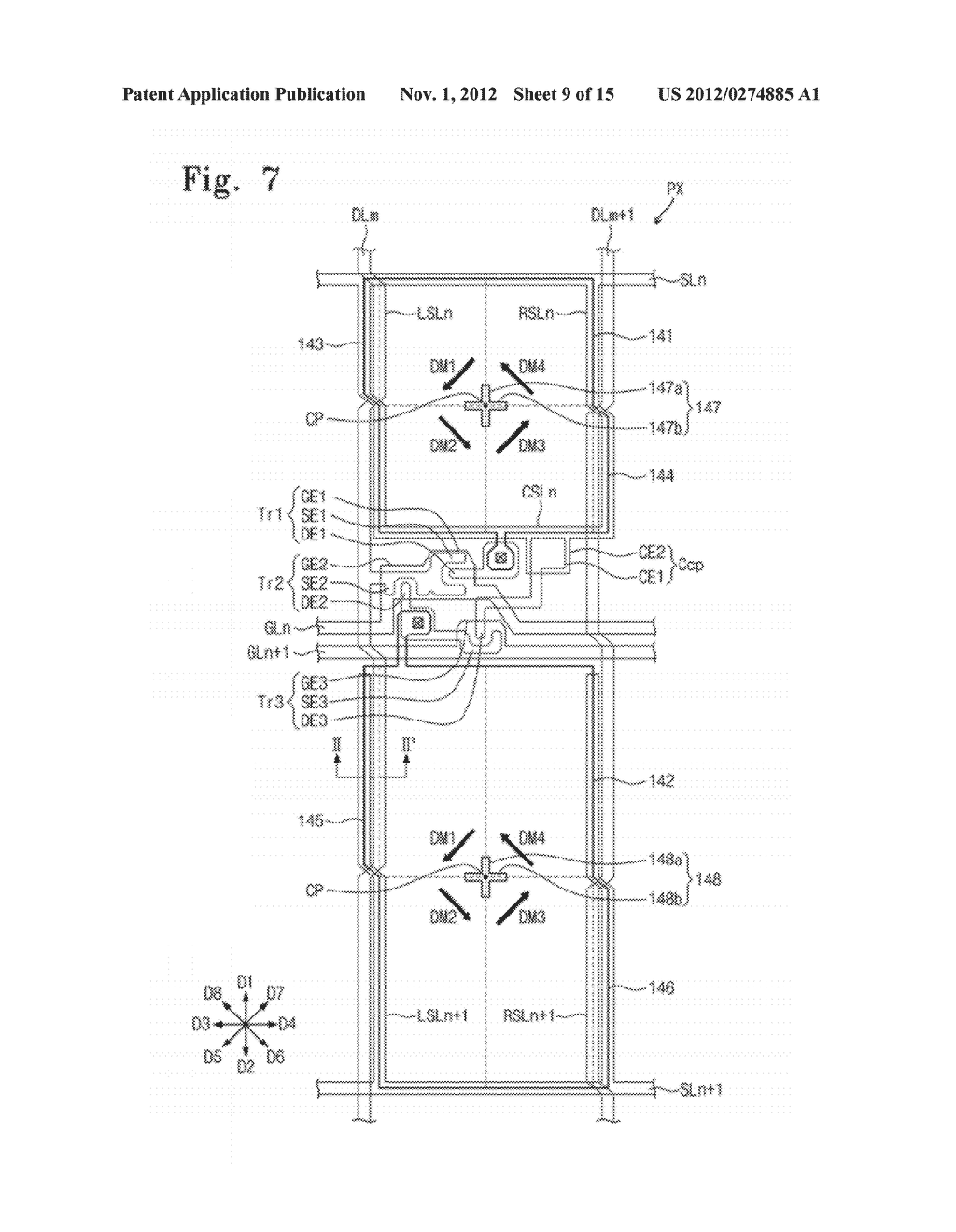 IMAGE DISPLAY APPARATUS INCLUDING PIXEL ELETRODES WITH OPENINGS - diagram, schematic, and image 10