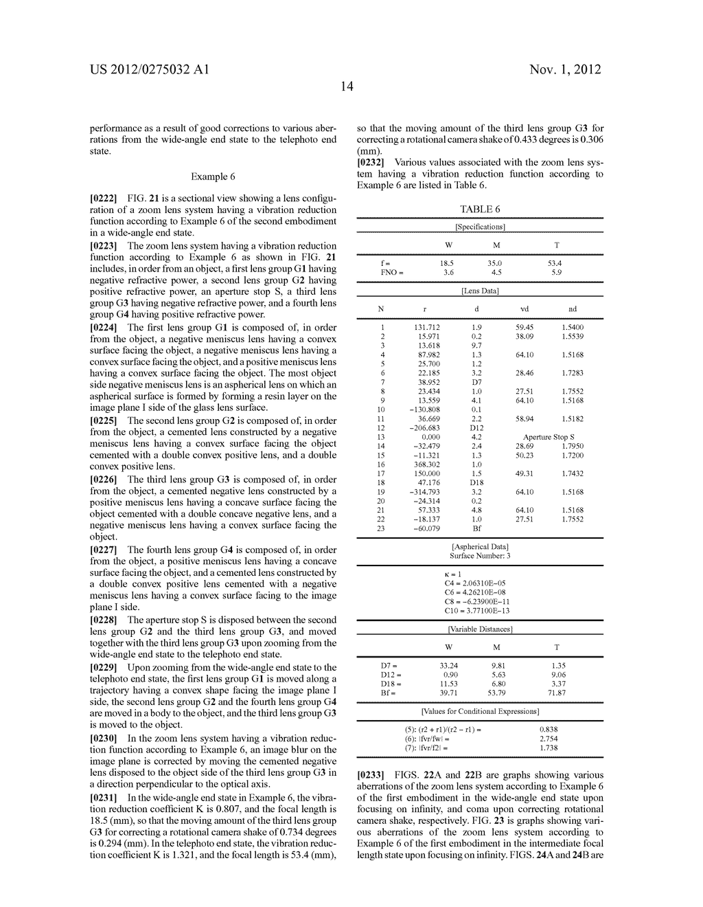 ZOOM LENS SYSTEM, IMAGING APPARATUS, AND METHOD FOR ZOOMING THE ZOOM LENS     SYSTEM - diagram, schematic, and image 64