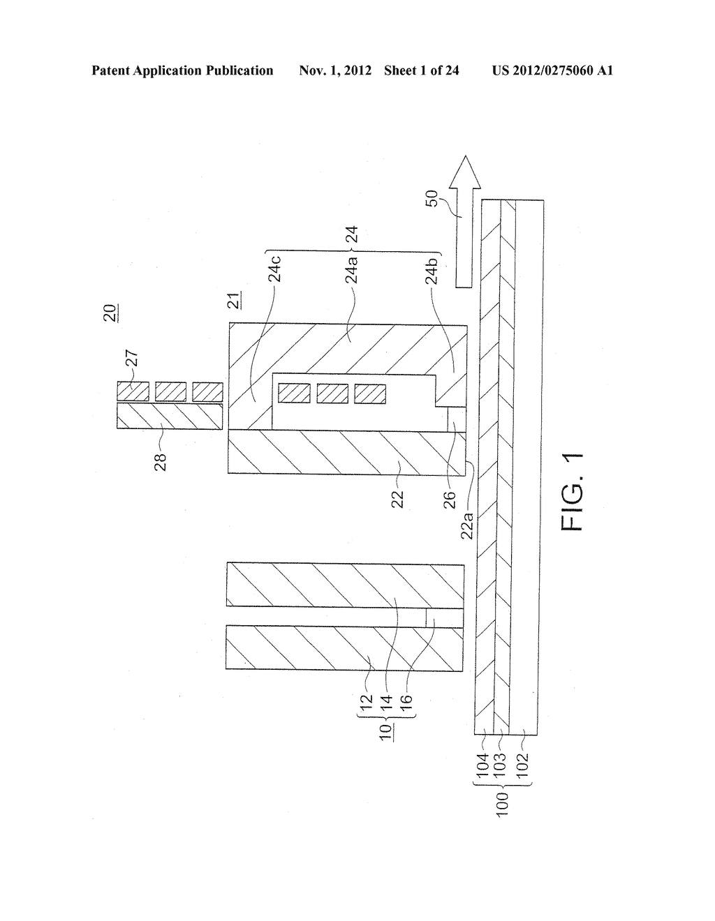 MAGNETIC HEAD WITH SPIN TORQUE OSCILLATOR AND MAGNETIC RECORDING HEAD - diagram, schematic, and image 02