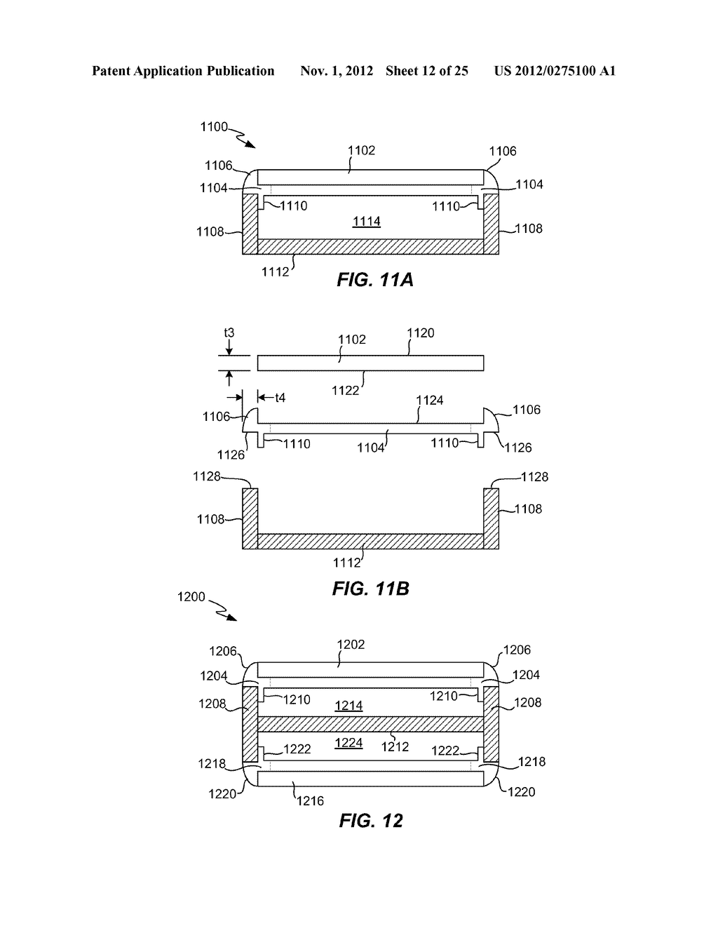 Portable Electronic Device Housing with Outer Glass Surfaces - diagram, schematic, and image 13