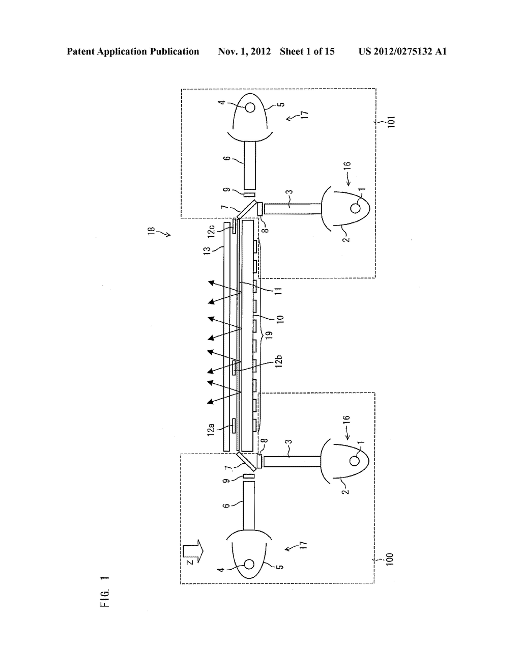 Pseudo-Sunlight Irradiating Apparatus - diagram, schematic, and image 02