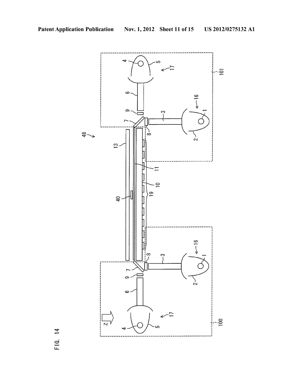 Pseudo-Sunlight Irradiating Apparatus - diagram, schematic, and image 12