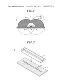 LIGHT EMITTING DEVICE AND ILLUMINATION APPARATUS INCLUDING SAME diagram and image