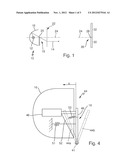 LIGHT MODULE HAVING AN APERTURE WITH A RESILIENT STOP ELEMENT diagram and image