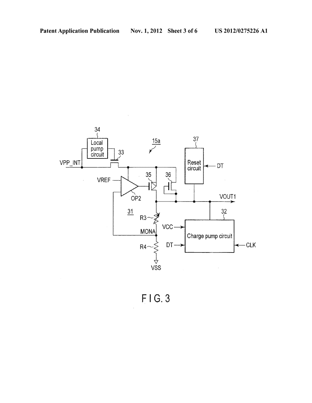 NONVOLATILE SEMICONDUCTOR MEMORY DEVICE CAPABLE OF REDUCING POWER     CONSUMPTION - diagram, schematic, and image 04