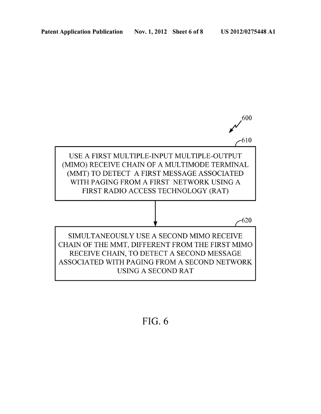 Methods and Apparatus to Resolve Paging Monitoring Conflicts in TD-SCDMA     Multimode Terminal With MIMO - diagram, schematic, and image 07