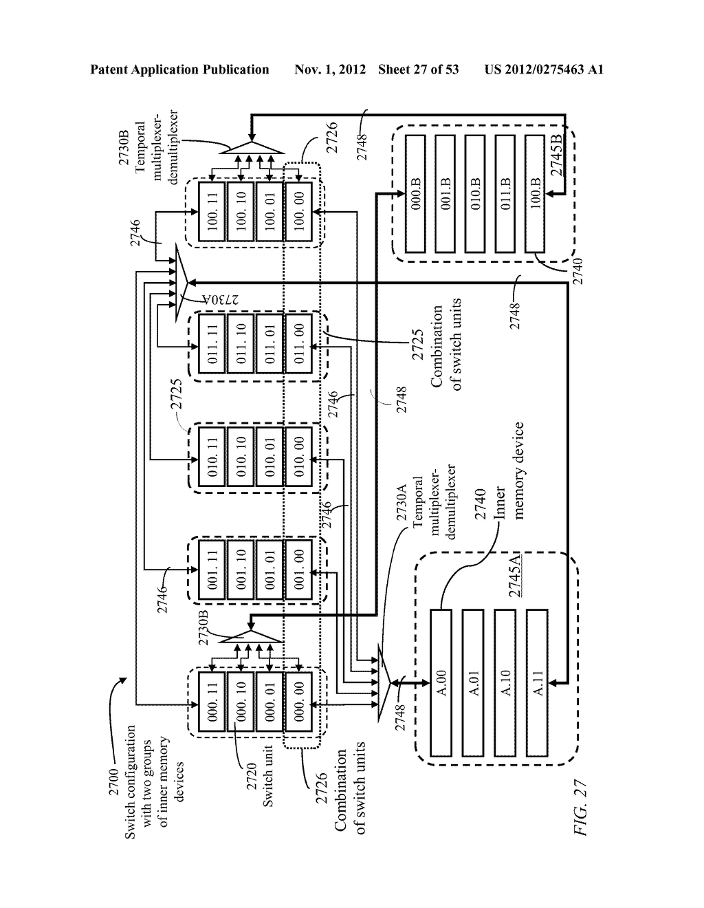 High-Capacity Data Switch Employing Contention-Free Switch Modules - diagram, schematic, and image 28