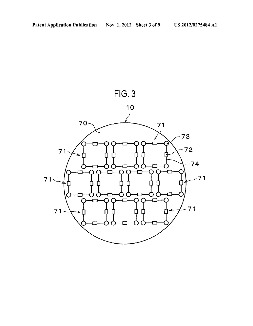 TEMPERATURE MEASURING DEVICE, TEMPERATURE CALIBRATING DEVICE AND     TEMPERATURE CALIBRATING METHOD - diagram, schematic, and image 04