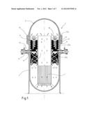 PRESSURIZED-WATER-COOLED NUCLEAR REACTOR WITH COMPACT STEAM GENERATORS diagram and image