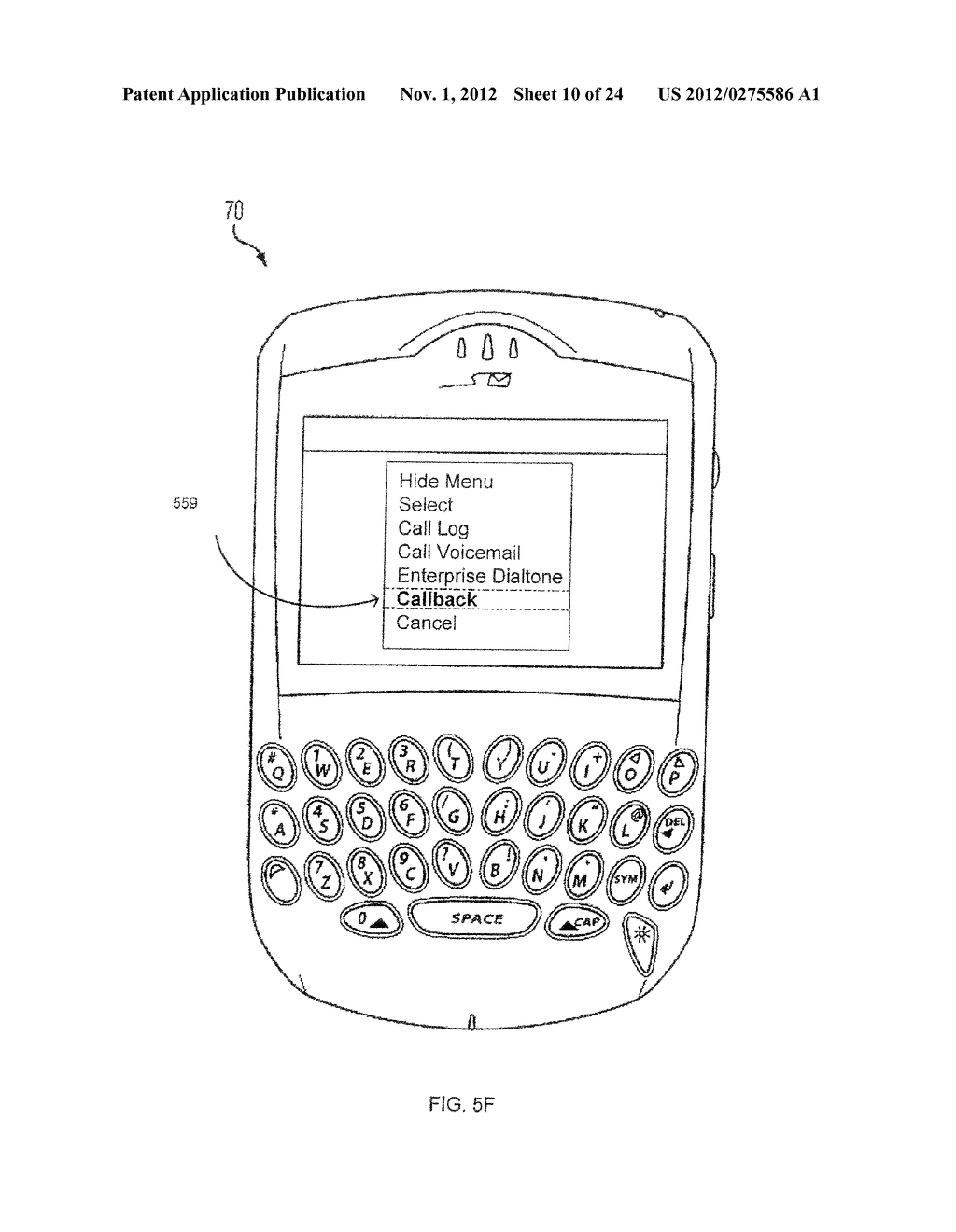 METHOD, APPARATUS AND SYSTEM FOR PARK CALL MESSAGES - diagram, schematic, and image 11