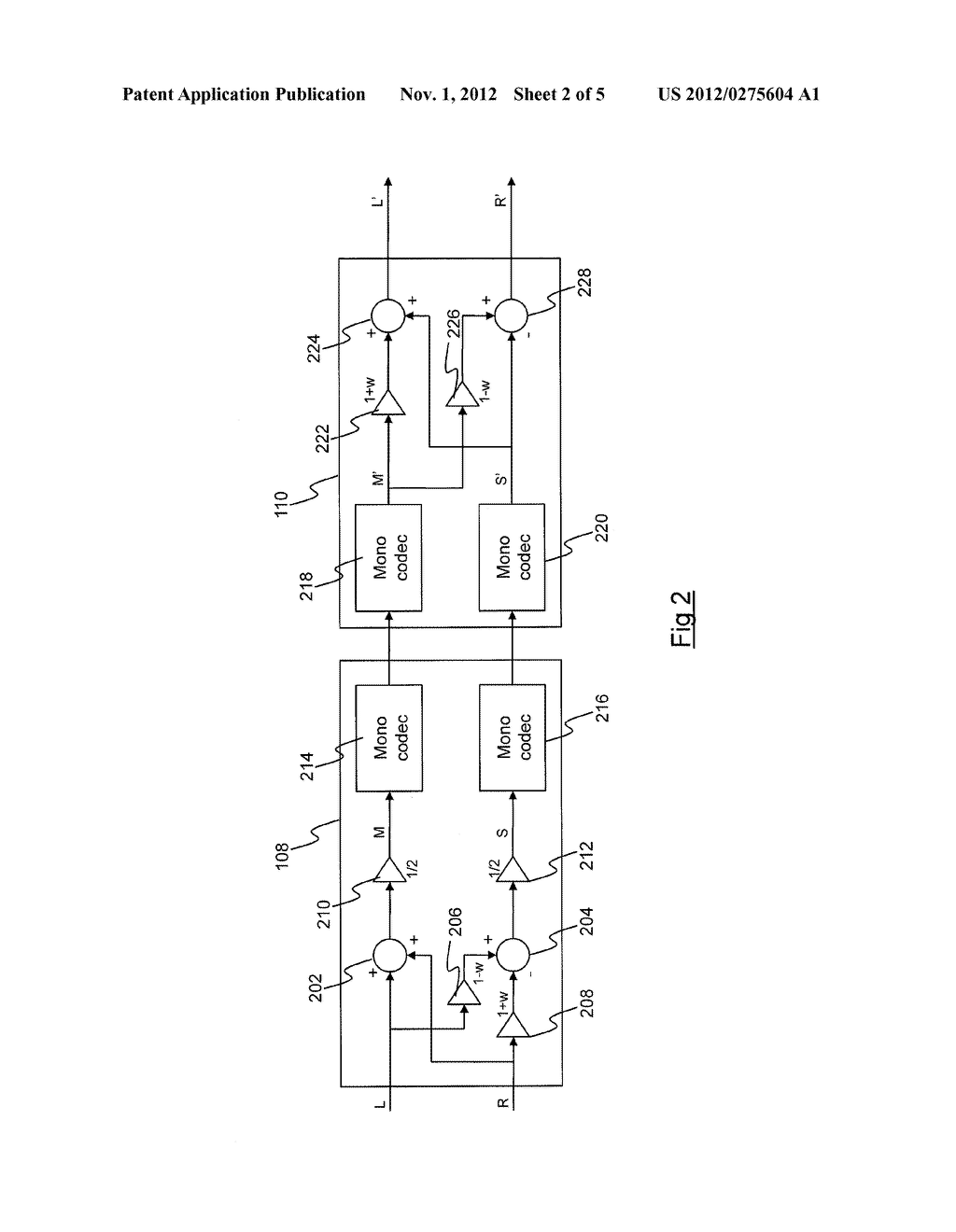 Processing Stereophonic Audio Signals - diagram, schematic, and image 03