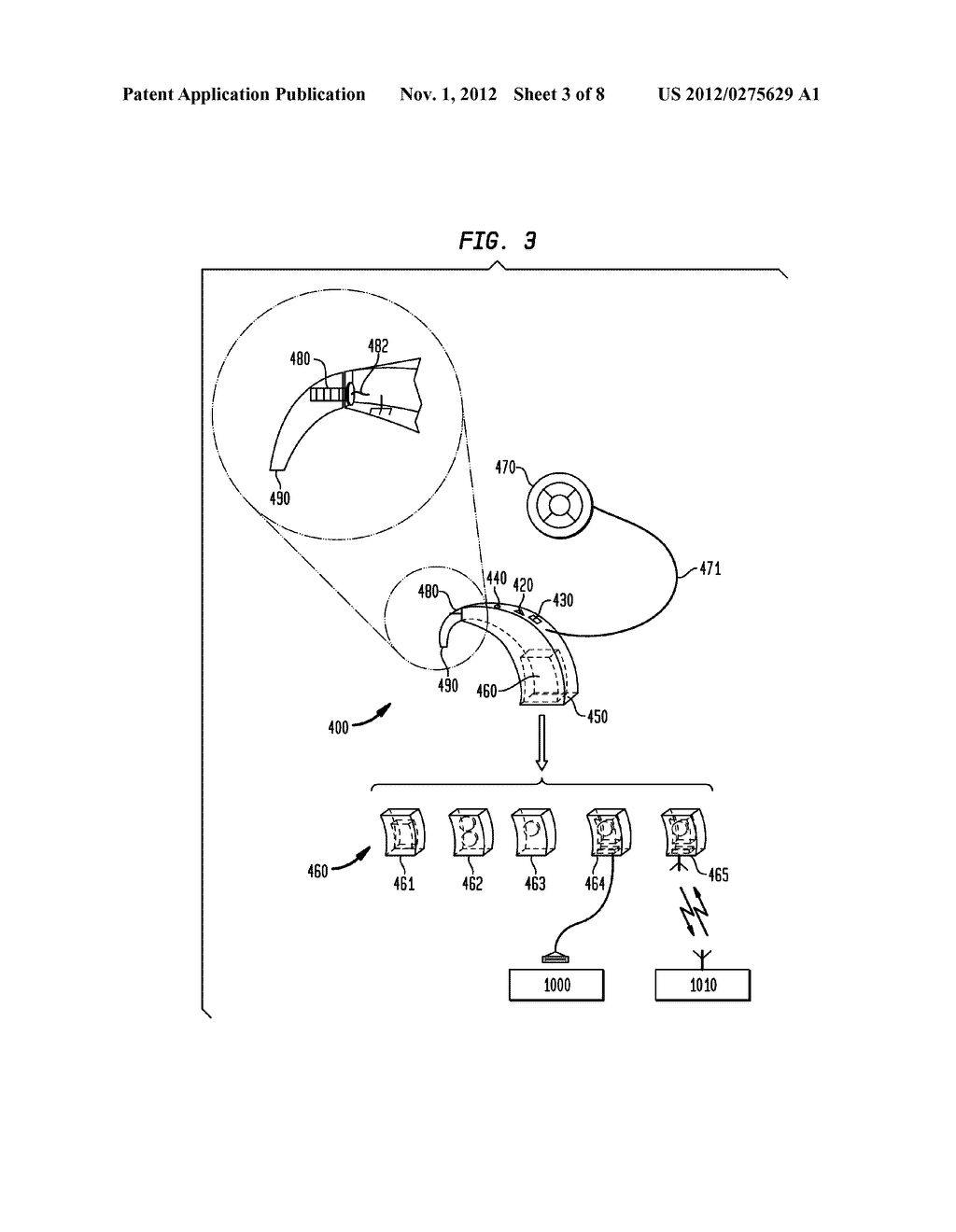 WIRELESS COMMUNICATION BETWEEN DEVICES OF A HEARING PROSTHESIS - diagram, schematic, and image 04