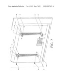 Integrated Television Mount and Audio System diagram and image