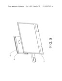 Integrated Television Mount and Audio System diagram and image