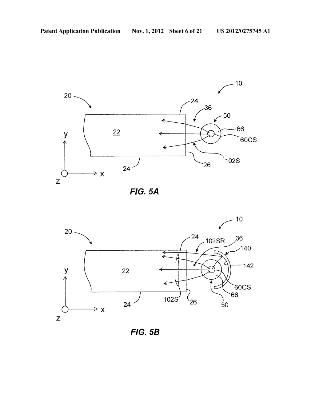 Systems and Methods for Coupling Light into a Transparent Sheet - diagram, schematic, and image 07