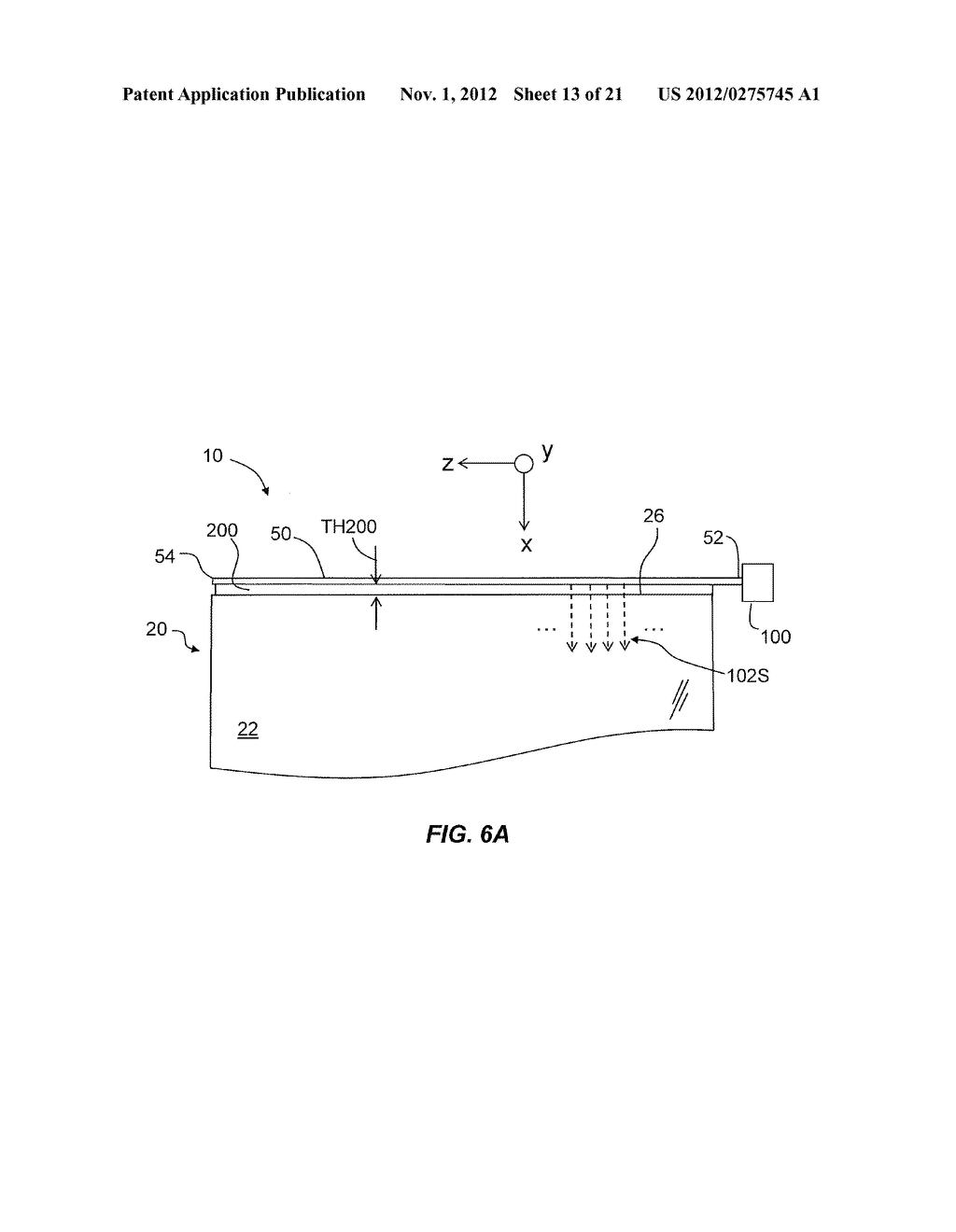 Systems and Methods for Coupling Light into a Transparent Sheet - diagram, schematic, and image 14