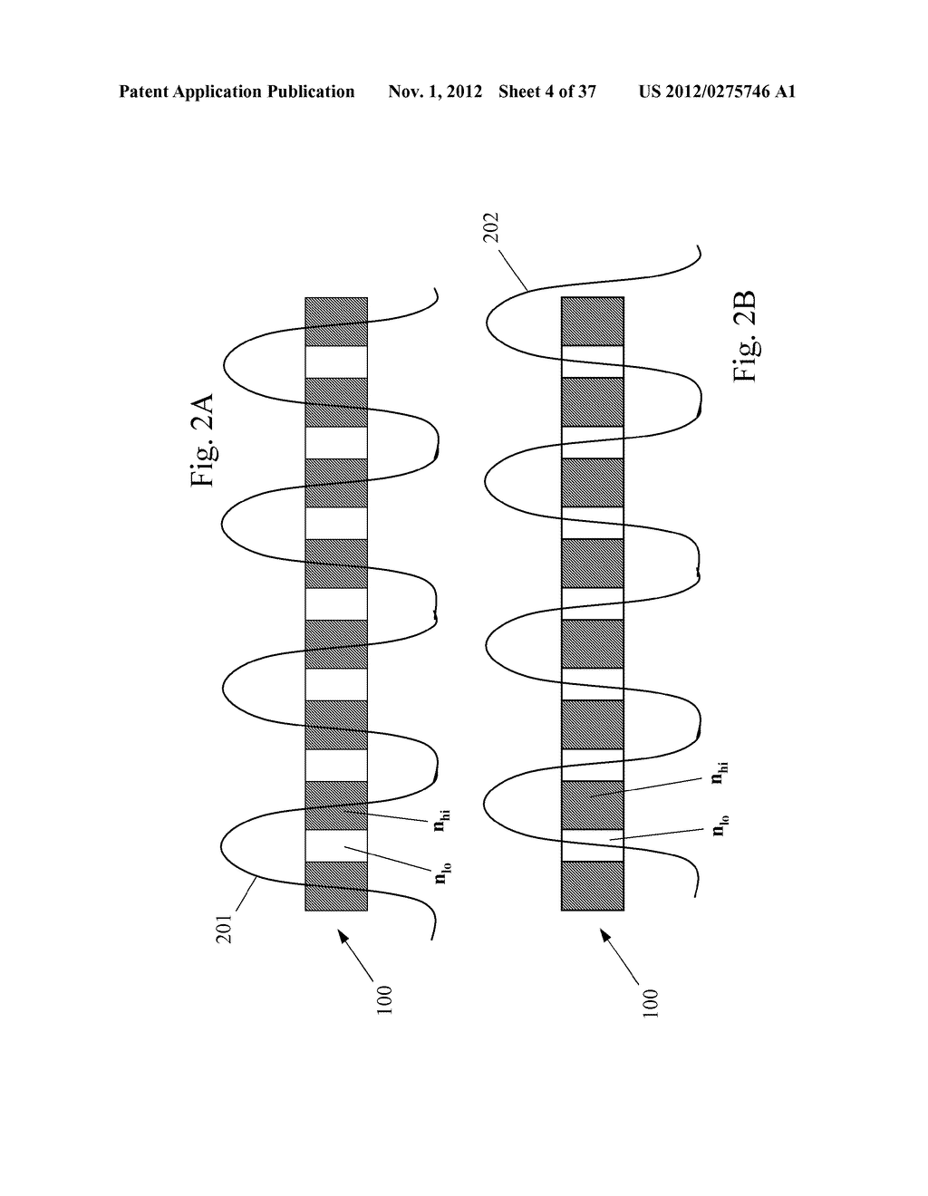 Highly efficient optical gratings with reduced thickness requirements and     impedance-matching layers - diagram, schematic, and image 05