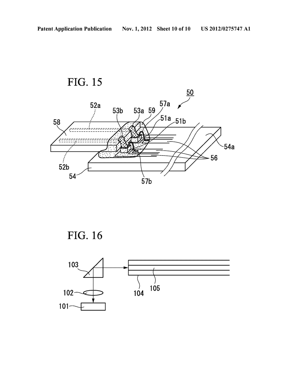 OPTICAL COUPLING STRUCTURE AND OPTICAL TRANSRECEIVER MODULE - diagram, schematic, and image 11