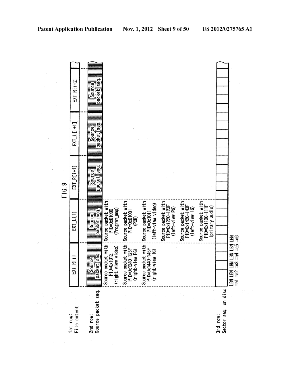 RECORDING MEDIUM, PLAYBACK DEVICE, SYSTEM LSI, PLAYBACK METHOD, GLASSES,     AND DISPLAY DEVICE FOR 3D IMAGES - diagram, schematic, and image 10