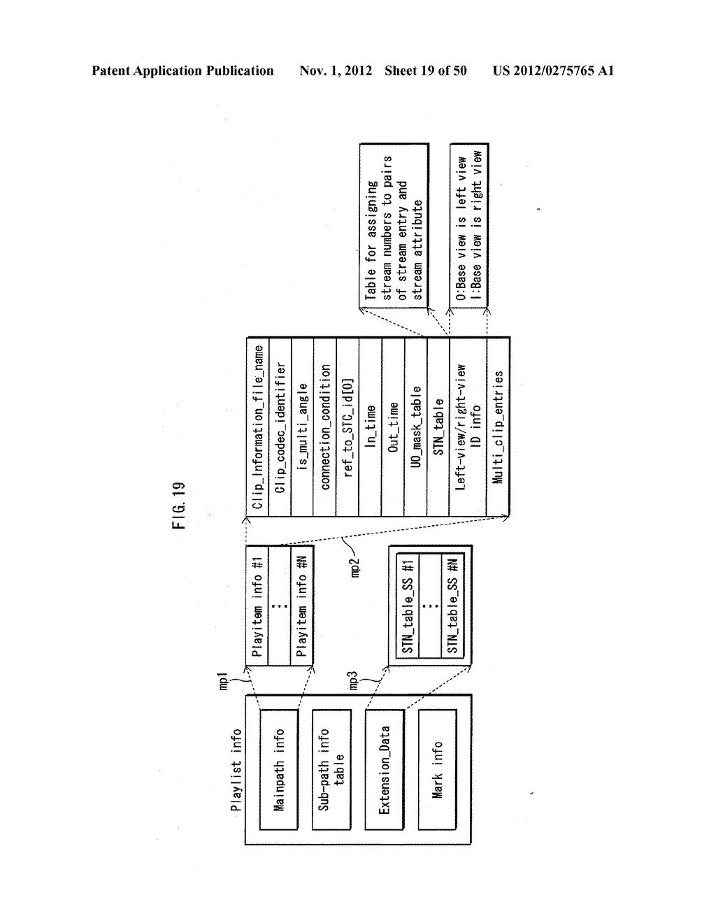 RECORDING MEDIUM, PLAYBACK DEVICE, SYSTEM LSI, PLAYBACK METHOD, GLASSES,     AND DISPLAY DEVICE FOR 3D IMAGES - diagram, schematic, and image 20