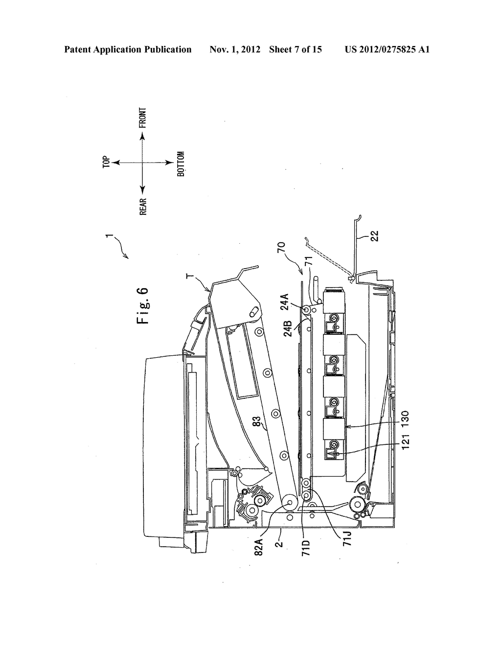 Image Forming Device Having Detachable Process Unit - diagram, schematic, and image 08