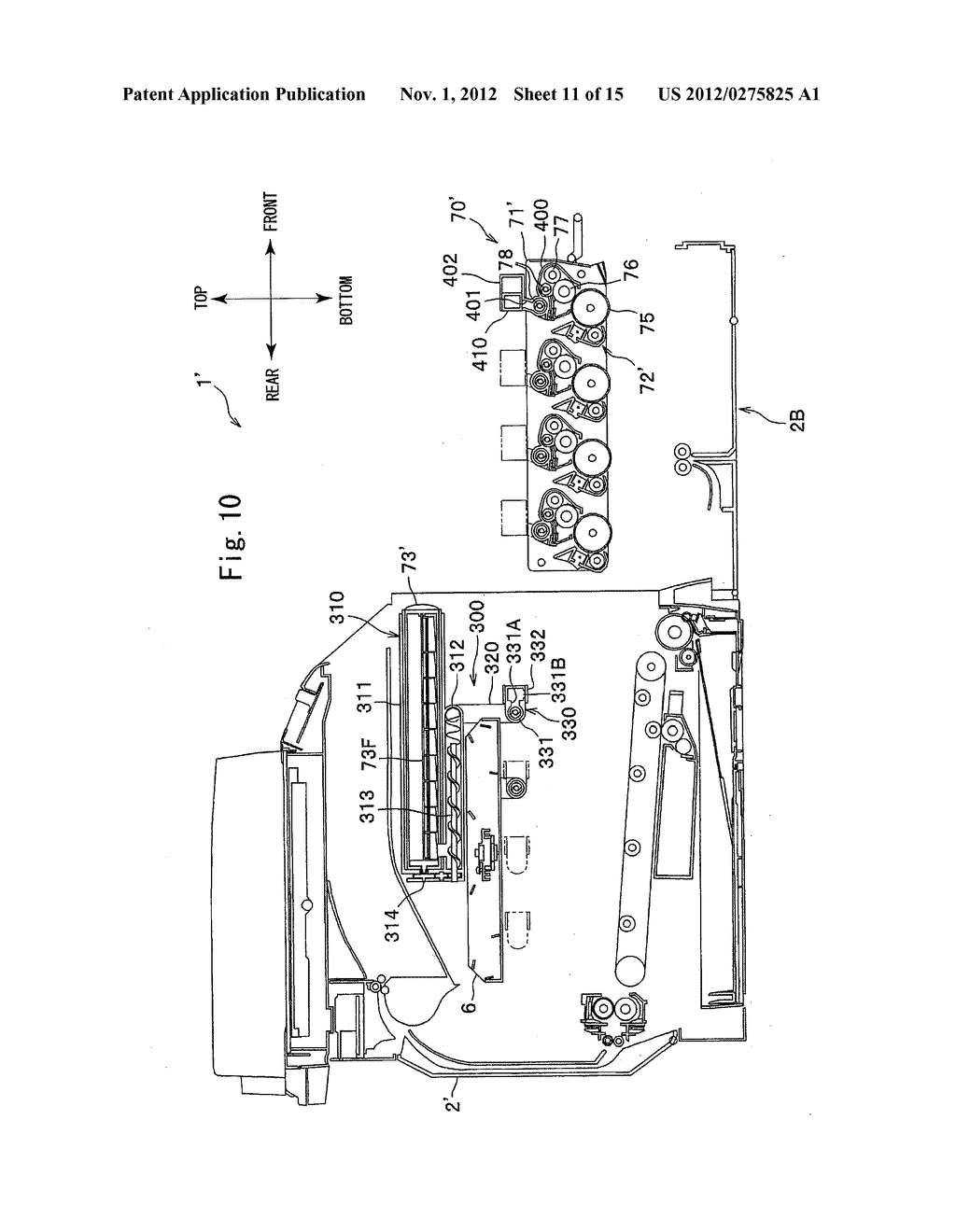 Image Forming Device Having Detachable Process Unit - diagram, schematic, and image 12