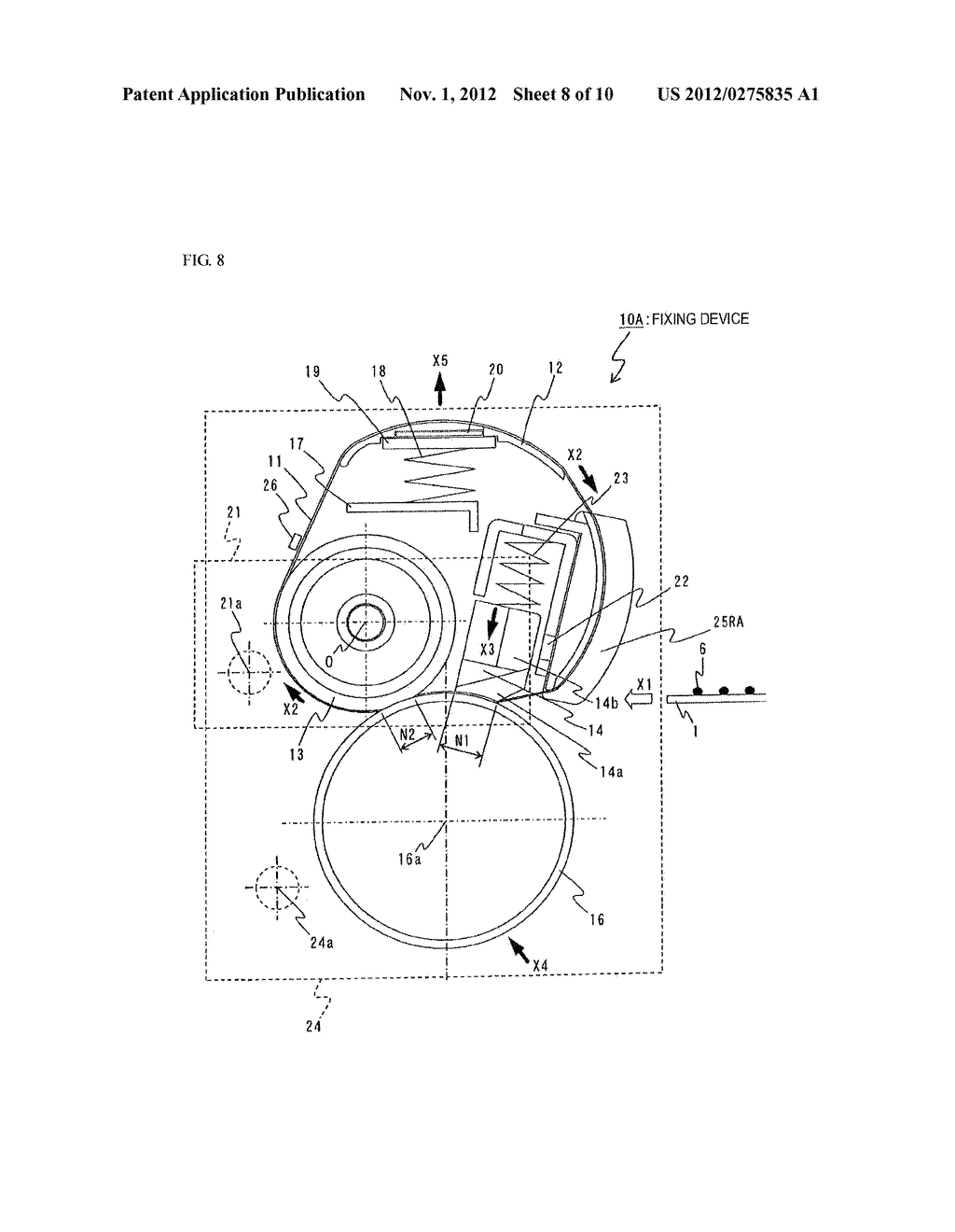 FIXING DEVICE AND IMAGE FORMING APPARATUS - diagram, schematic, and image 09