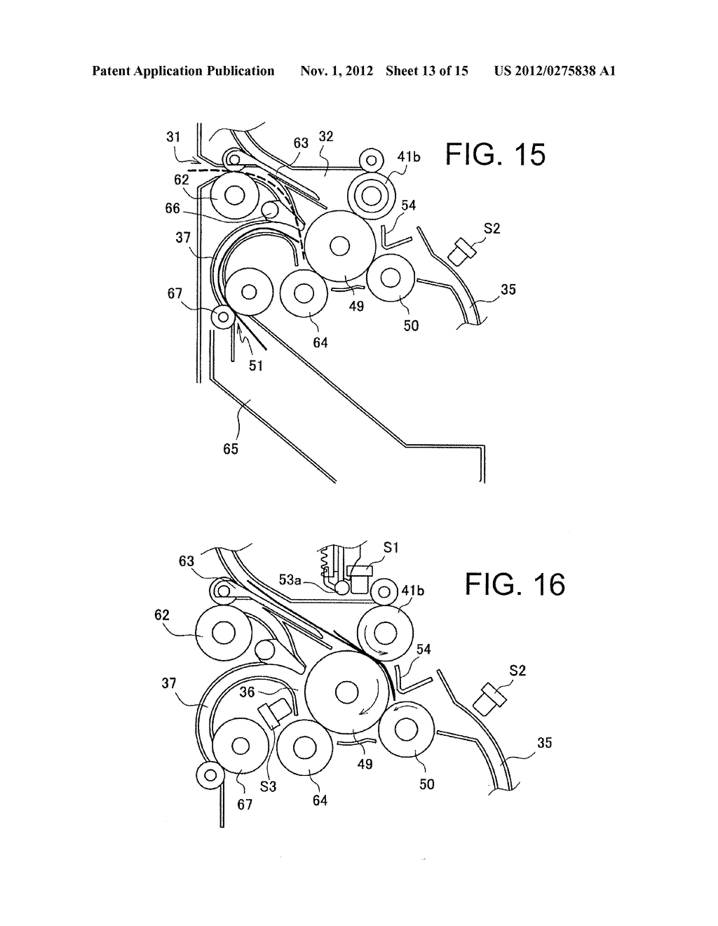 SHEET FOLDING APPARATUS AND IMAGE FORMATION SYSTEM PROVIDED WITH THE     APPARATUS - diagram, schematic, and image 14