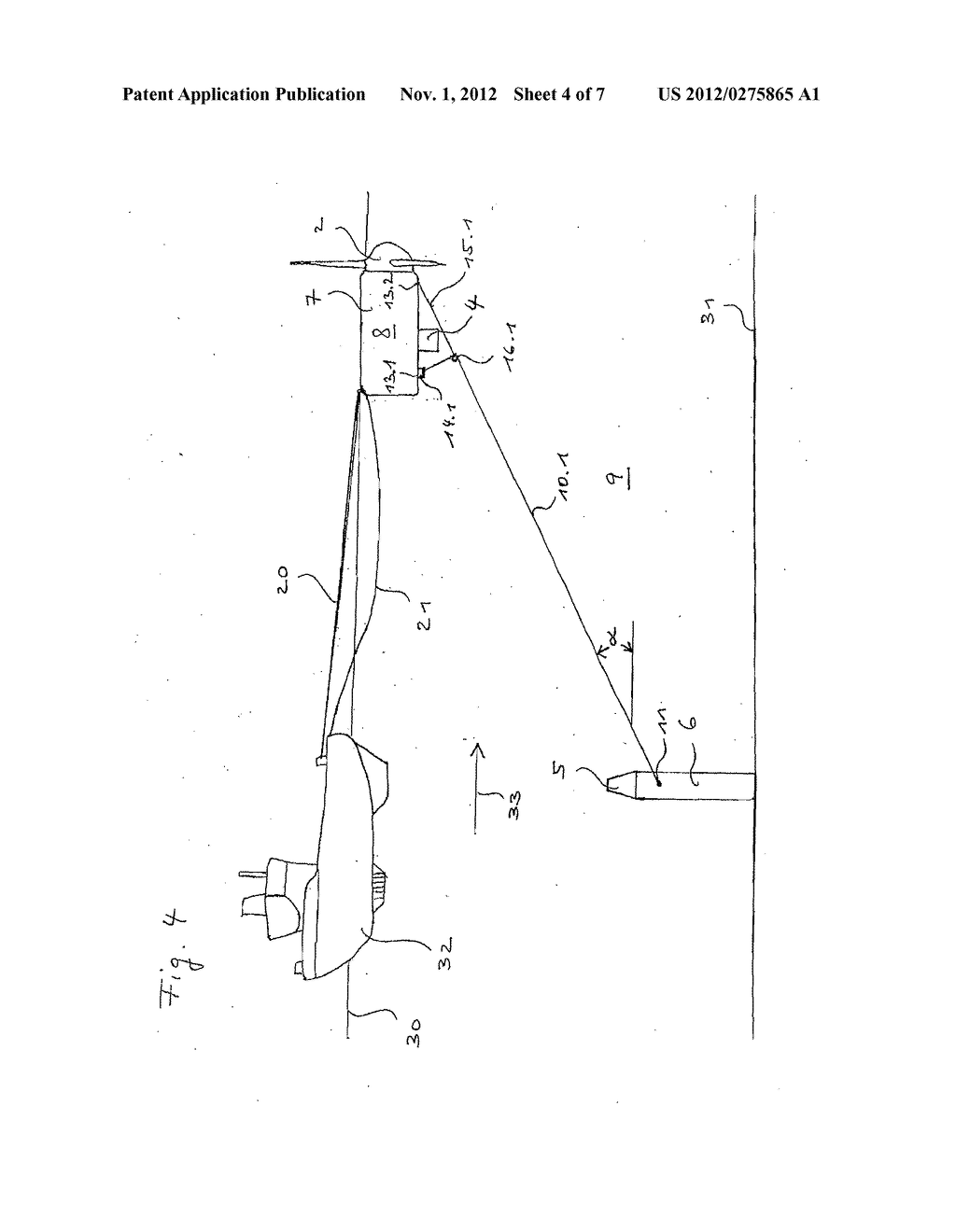 Method and Device for Installing a Tidal Power Plant - diagram, schematic, and image 05