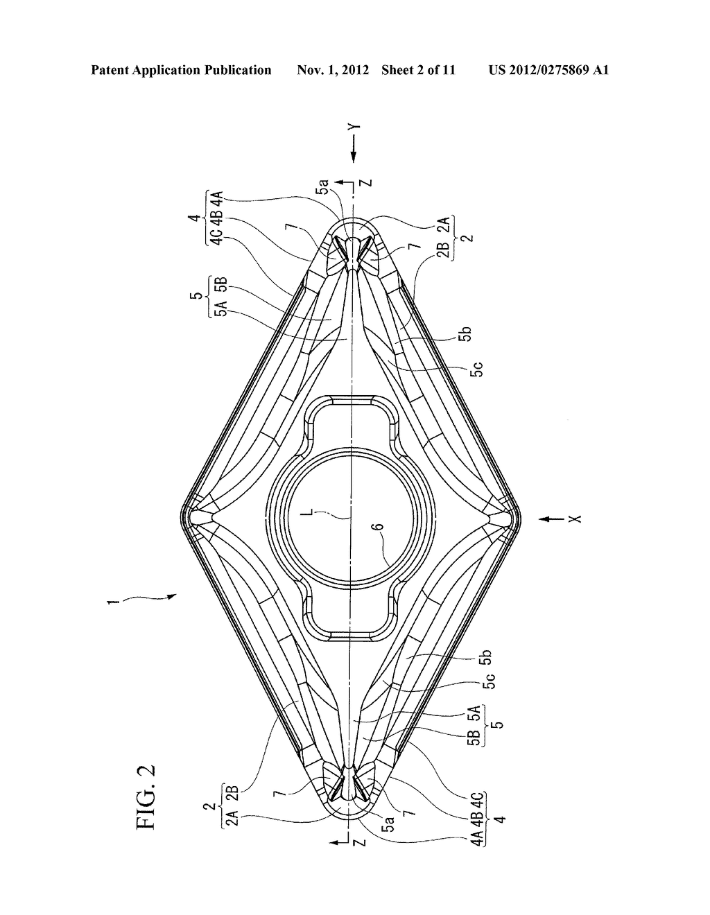 Cutting Insert - diagram, schematic, and image 03