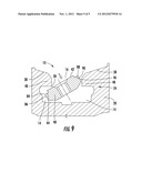 LOCKING SPACER ASSEMBLY FOR A TURBINE ENGINE diagram and image