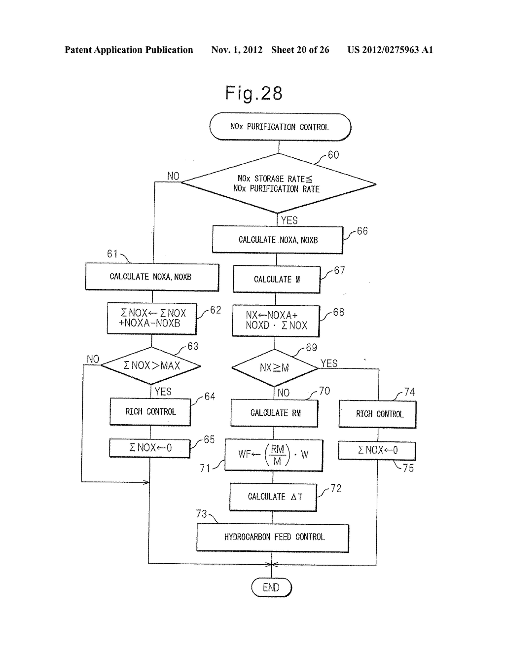 EXHAUST PURIFICATION SYSTEM OF INTERNAL COMBUSTION ENGINE - diagram, schematic, and image 21