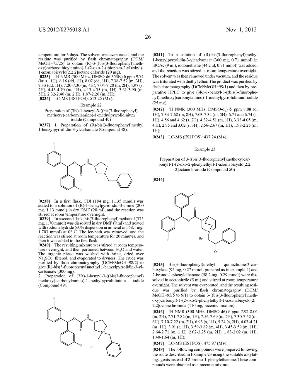 ALKALOID ESTER AND CARBAMATE DERIVATIVES AND MEDICINAL COMPOSITIONS     THEREOF - diagram, schematic, and image 27
