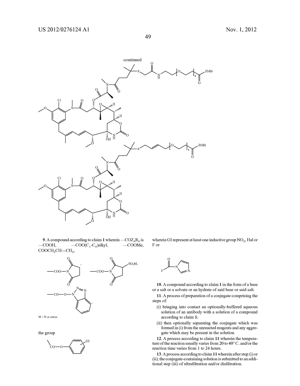 MAYTANSINOIDS AND THE USE OF SAID MAYTANSINOIDS TO PREPARE CONJUGATES WITH     AN ANTIBODY - diagram, schematic, and image 57
