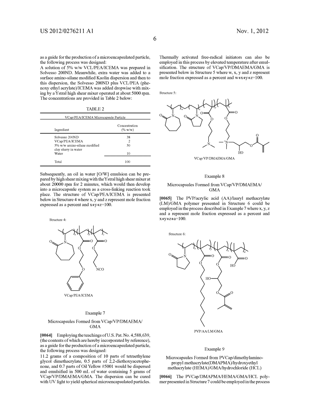 POLYMERIZABLE LACTAMIC COPOLYMERS SUITABLE FOR THE FORMATION OF COATINGS     ON MICROENCAPSULATED PARTICLES - diagram, schematic, and image 09