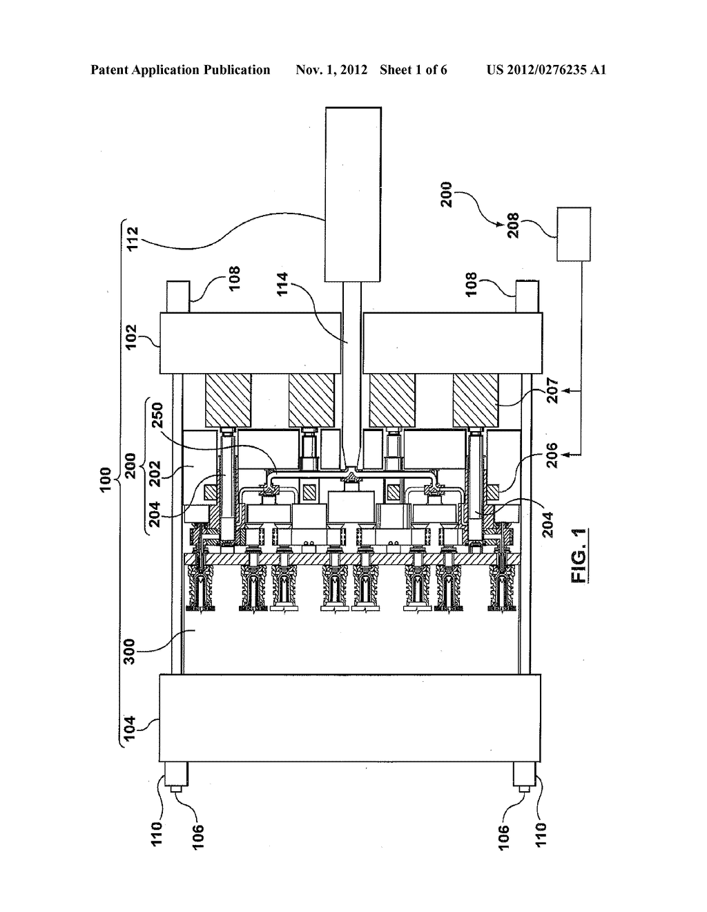 Mold-Runner System having Independently Controllable Shooting-Pot     Assemblies - diagram, schematic, and image 02