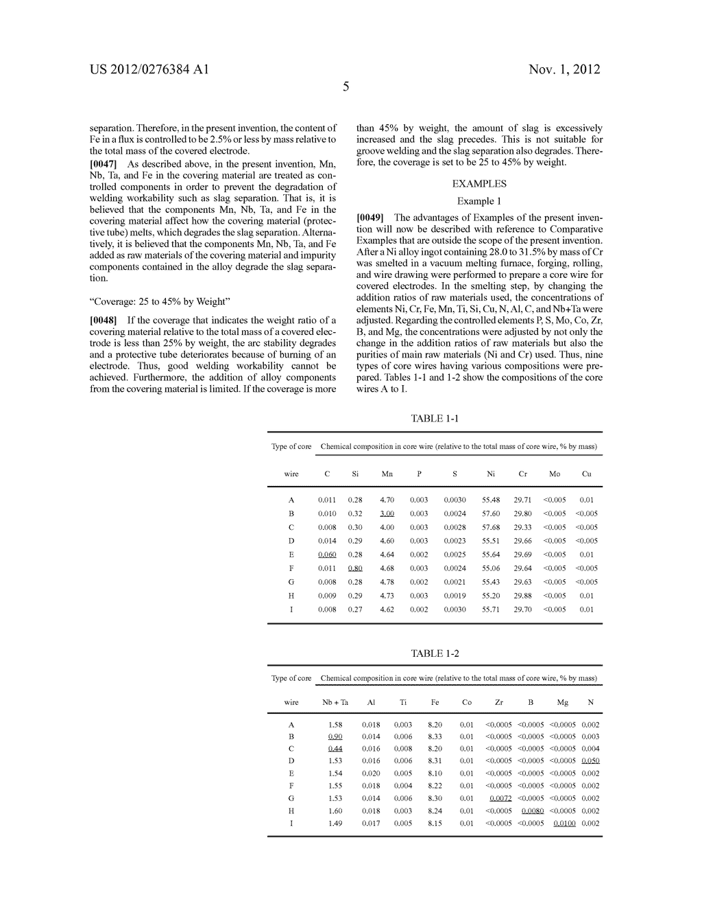 NI-BASE ALLOY WELD METAL AND NI-BASE ALLOY COVERED ELECTRODE - diagram, schematic, and image 07