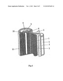 SPIRALLY-ROLLED ELECTRODES WITH SEPARATOR AND THE BATTERIES THEREWITH diagram and image