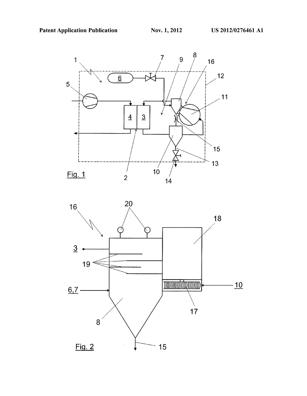 Fuel Cell System Having a Fluid Separator in the Anode Circuit - diagram, schematic, and image 02