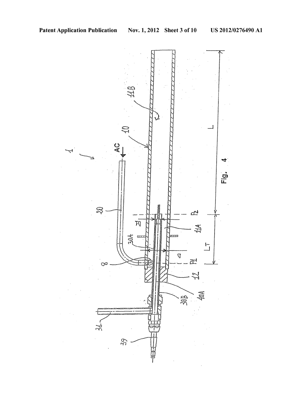 BURNER AND COMBUSTION DEVICE COMPRISING SAID BURNER - diagram, schematic, and image 04