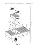 COMPRESSION BOX FOR REFLOW OVEN HEATING WITH A PRESSURIZING PLATE diagram and image