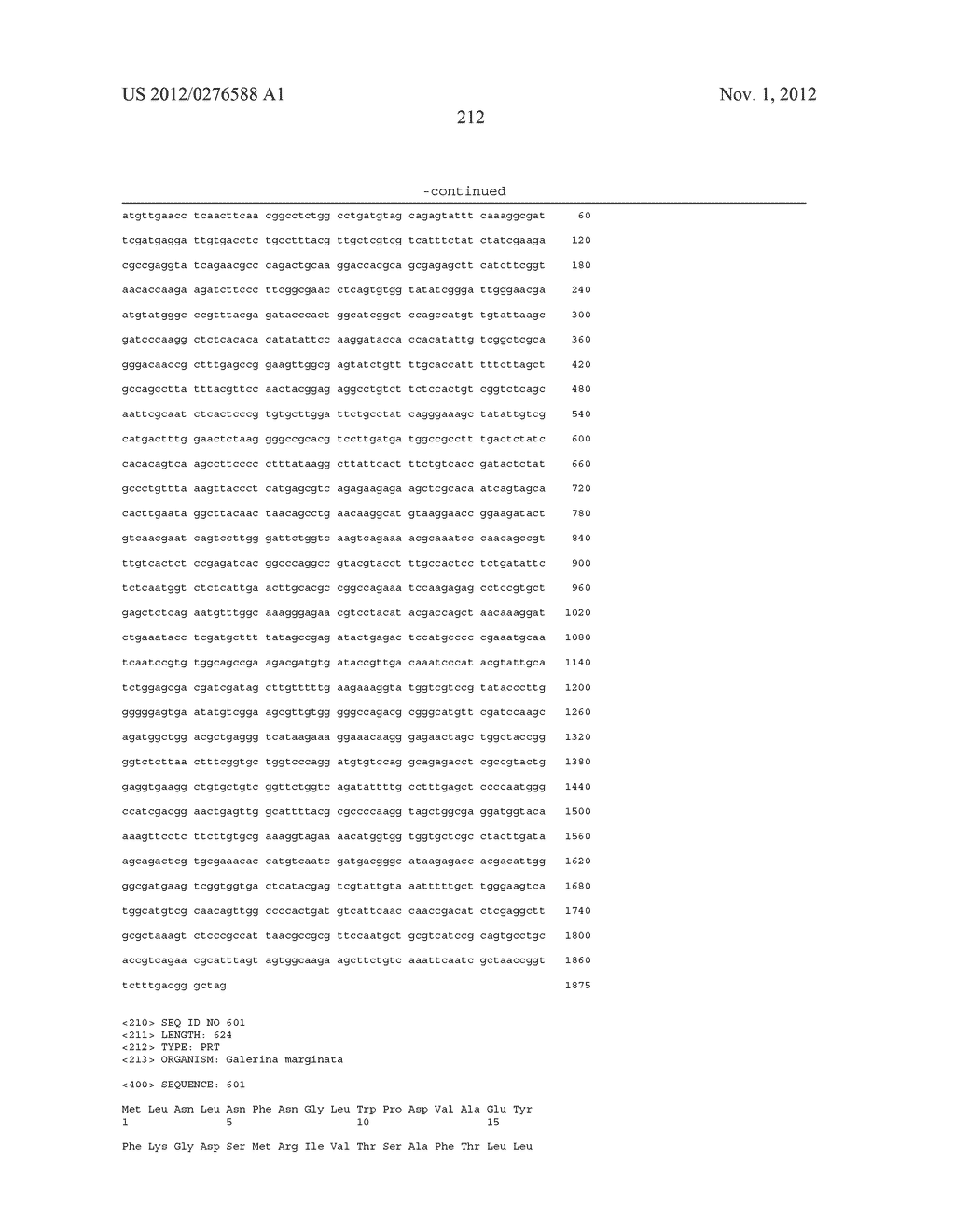 Use Of Galerina Marginata Genes And Proteins For Peptide Production - diagram, schematic, and image 293