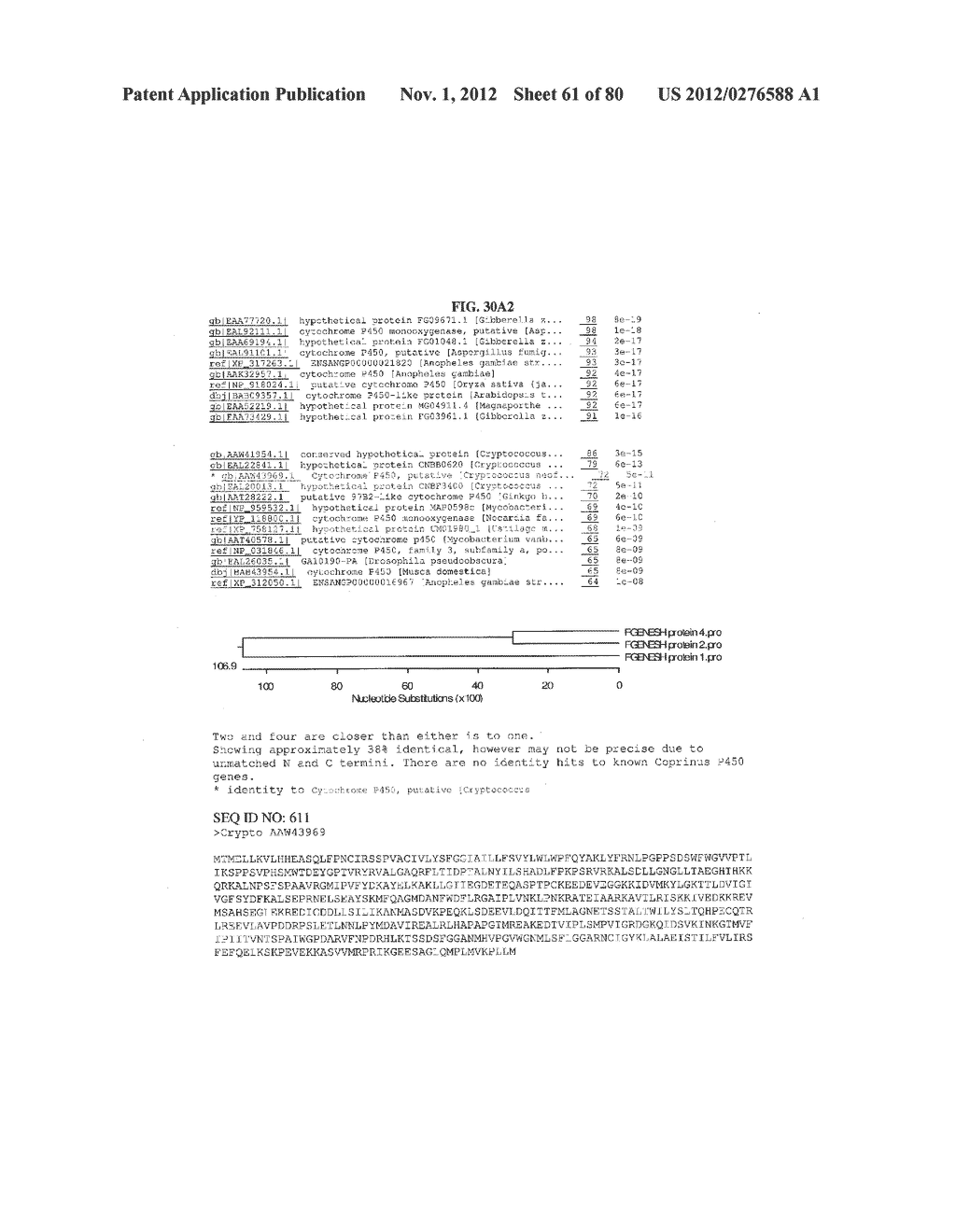 Use Of Galerina Marginata Genes And Proteins For Peptide Production - diagram, schematic, and image 62