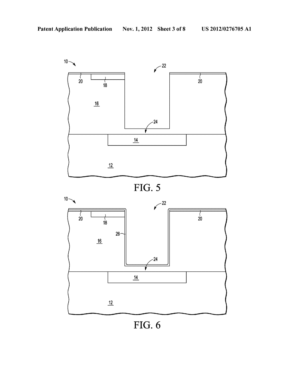 METHOD OF MAKING A SEMICONDUCTOR DEVICE AS A CAPACITOR - diagram, schematic, and image 04