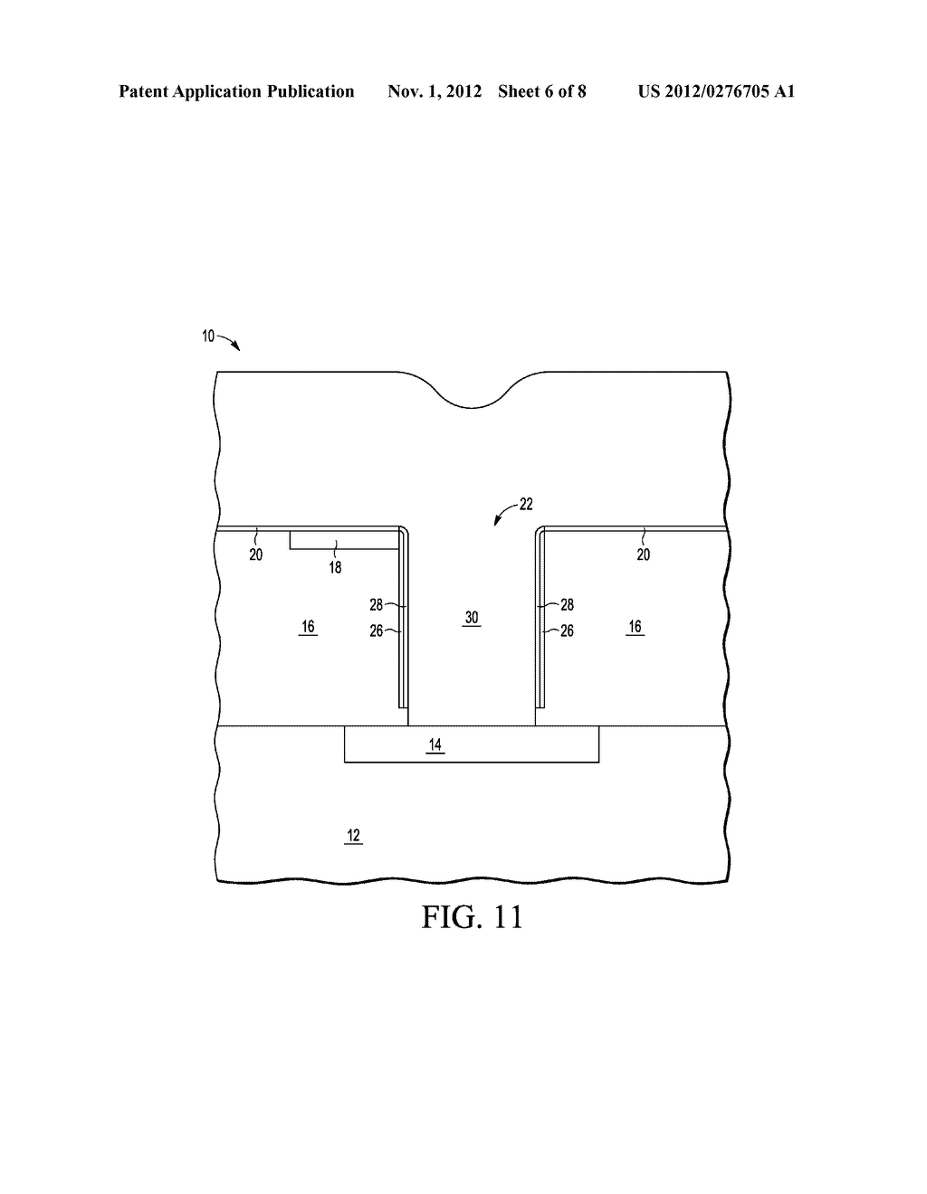 METHOD OF MAKING A SEMICONDUCTOR DEVICE AS A CAPACITOR - diagram, schematic, and image 07