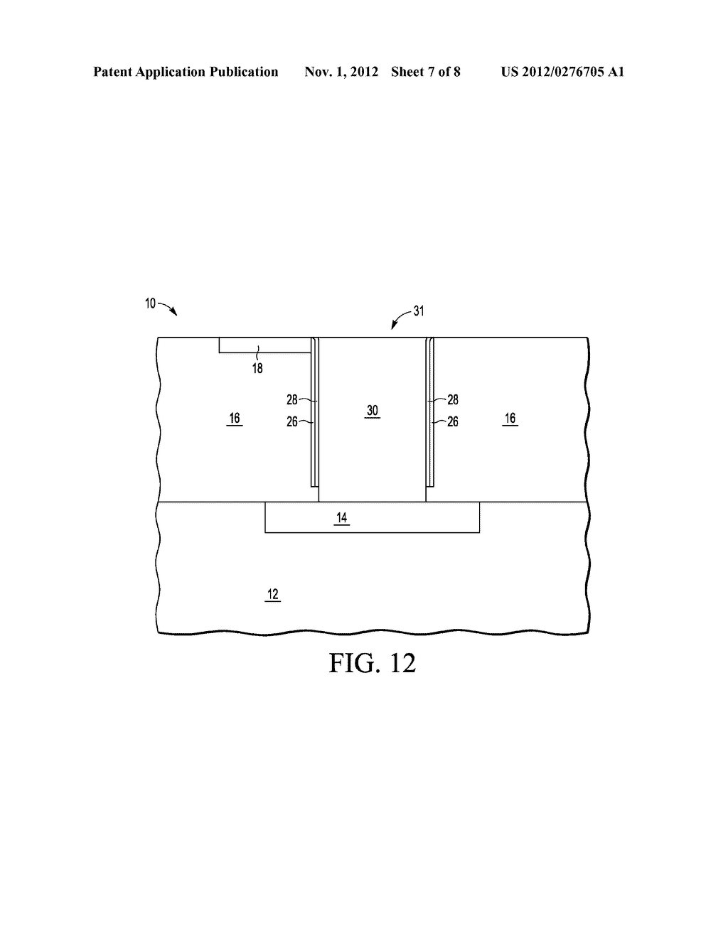 METHOD OF MAKING A SEMICONDUCTOR DEVICE AS A CAPACITOR - diagram, schematic, and image 08