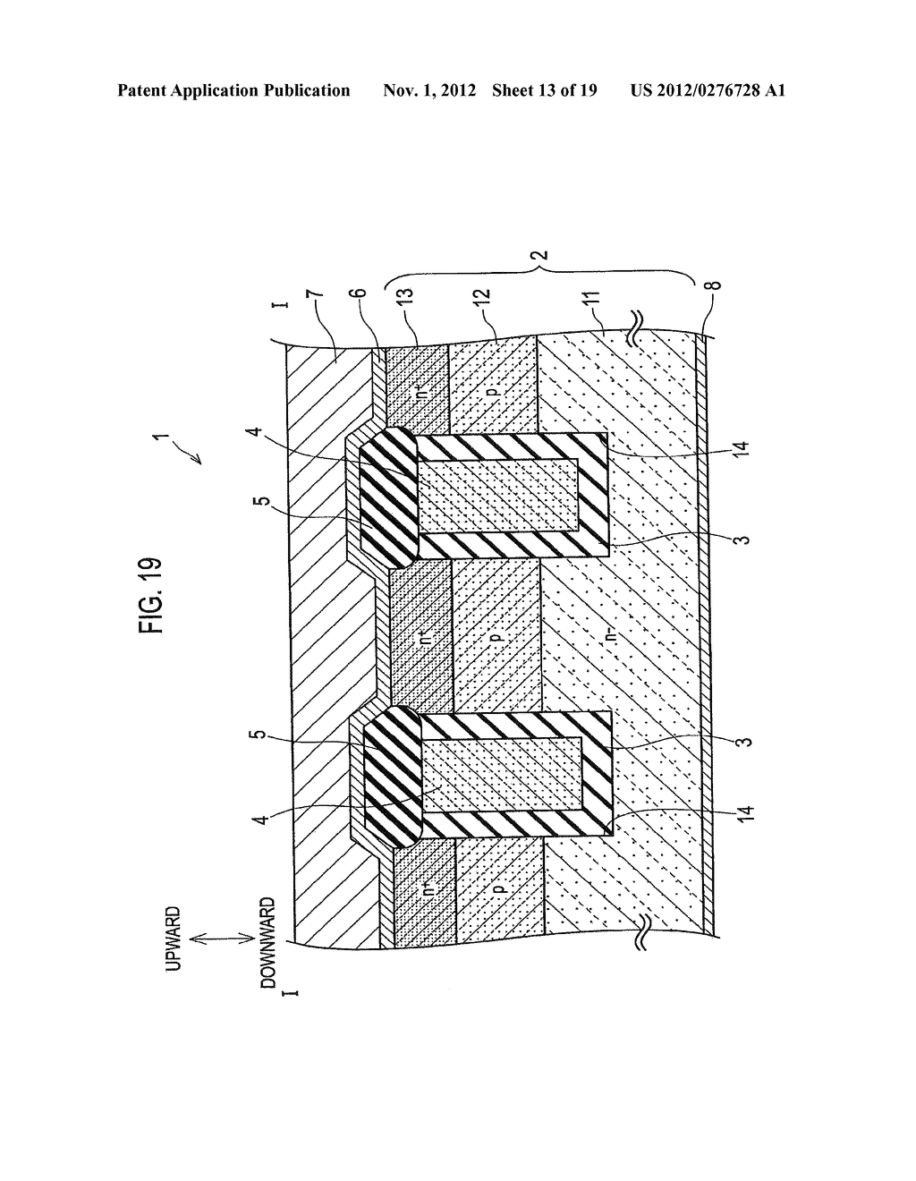 TRENCH TYPE SEMICONDUCTOR DEVICE AND FABRICATION METHOD FOR THE SAME - diagram, schematic, and image 14