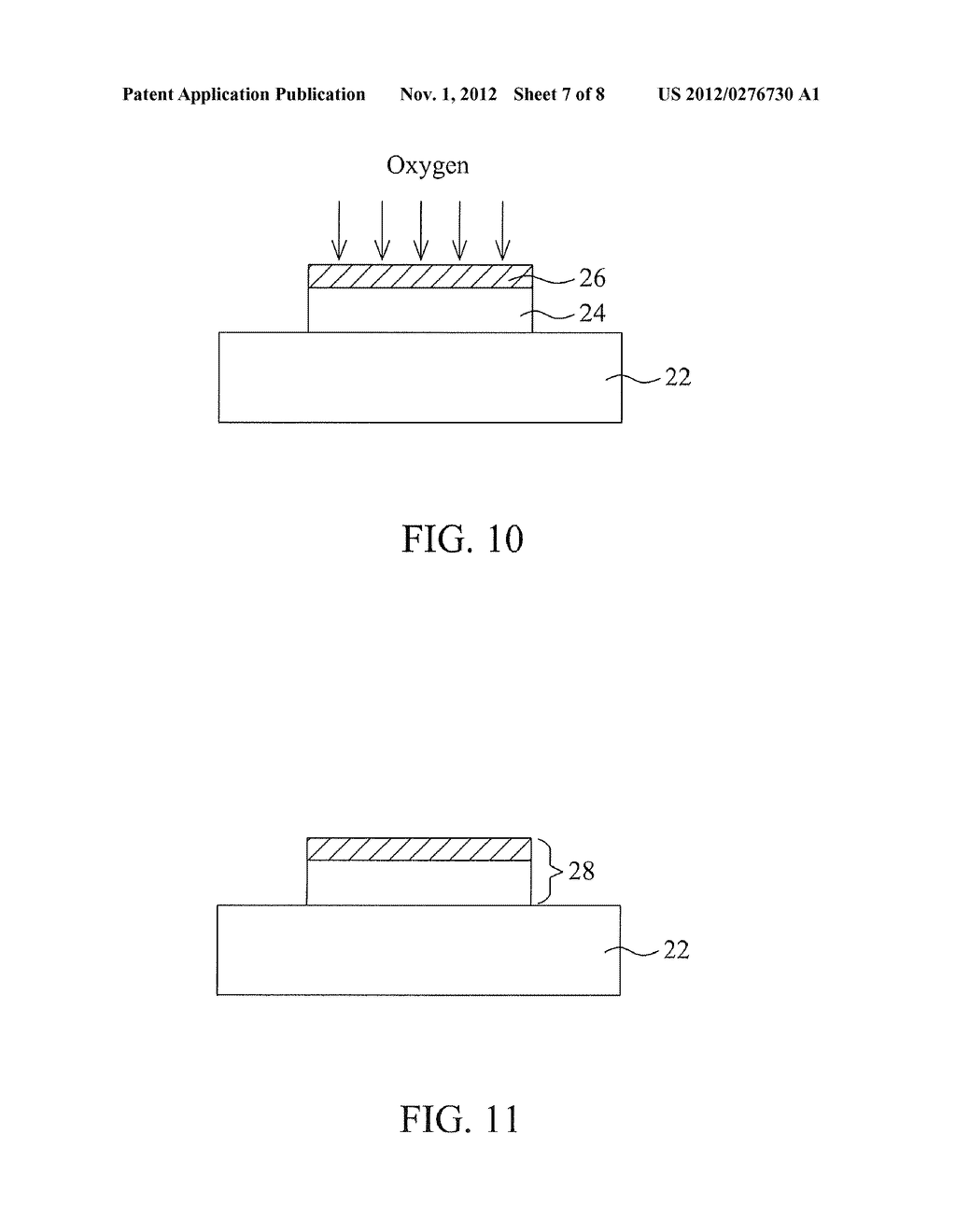 METHODS FOR FABRICATING A GATE DIELECTRIC LAYER AND FOR FABRICATING A GATE     STRUCTURE - diagram, schematic, and image 08