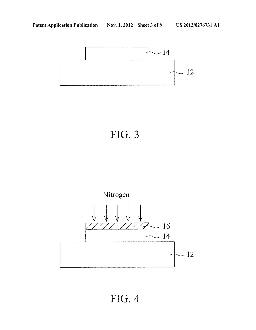 METHOD FOR FABRICATING A GATE DIELECTRIC LAYER AND FOR FABRICATING A GATE     STRUCTURE - diagram, schematic, and image 04